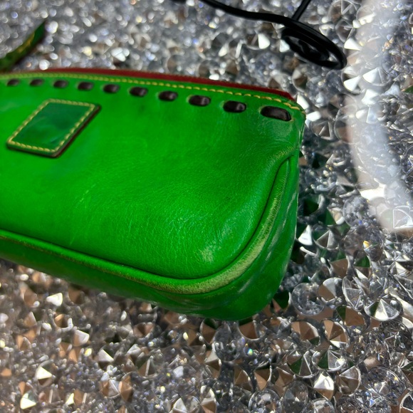 Dooney & Bourke RARE Florentine leather cosmetic case GUC - Picture 11 of 13